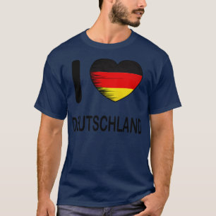 T-shirt I Love Germany My Home My Country 1