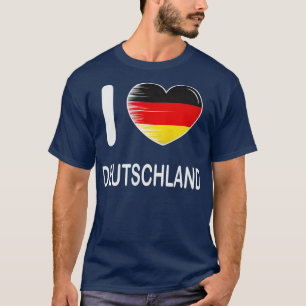 T-shirt I Love Germany My Home My Country 12