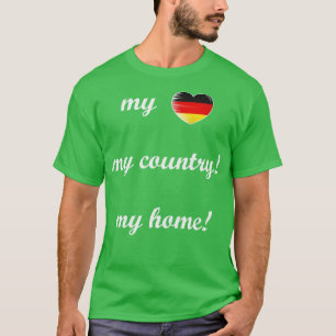T-shirt I Love Germany My Home My Country 13