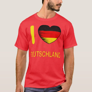 T-shirt I Love Germany My Home My Country 3