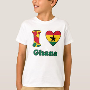 T-shirt I love Ghana
