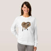 T-shirt I Love Giraffes (Devant entier)