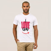 T-shirt I Love God  (Devant entier)