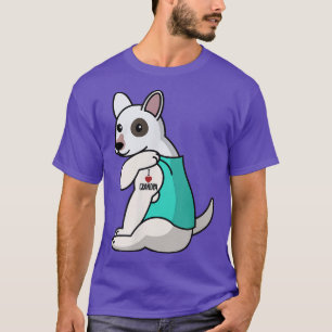 T-shirt I Love Grandpa Tattoo Français Bull Terrier Grandf