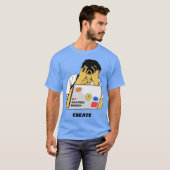 T-shirt I Love Graphic Design (Devant entier)