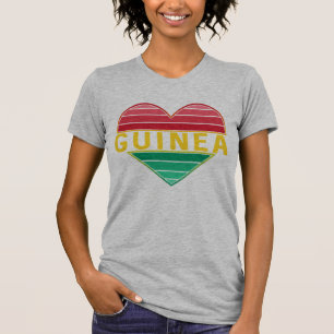 T-shirt I Love Guinée, Coeur guinéen