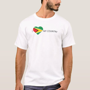 T-shirt I Love Guyana