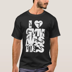 T-shirt I Love Gymnastique Score parfait 10 Love Gymnasti