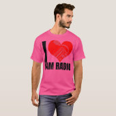 T-shirt I Love Ham Radios graphique (Devant entier)