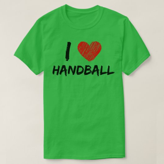 T-shirt I Love Handball 33 (Design devant)
