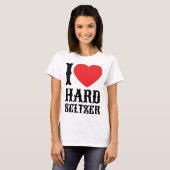 T-shirt I Love Hard Seltzer Ranch Eau Alcool Fruit Bière (Devant entier)