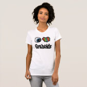 T-shirt I Love (Heart) Graboids (Devant entier)