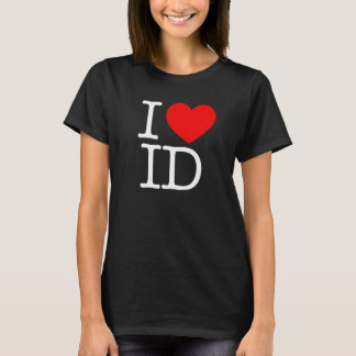 T-shirt I Love (Heart) ID
