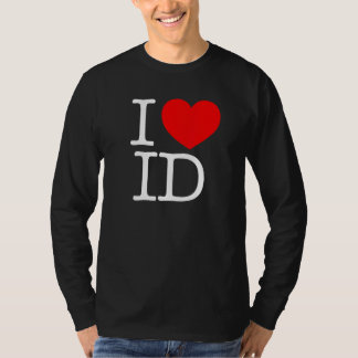 T-shirt I Love (Heart) ID