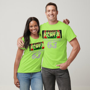 T-shirt I Love Heart Kenya : Dynamic Flag Art