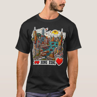 T-shirt I Love Hong Kong 1