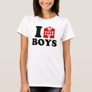 T-shirt I Love Hotel Boys