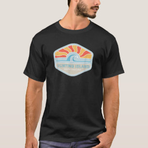 T-shirt I Love Hunting Island Beach South Carolina Ocean W