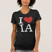 T-shirt I ❤️ Love IA - Service de vérification interne (Devant)