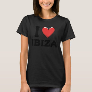 T-shirt I Love Ibiza Espagne