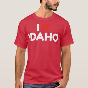 T-shirt I Love Idaho 2