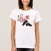 T-shirt I Love Irish Dance - Chaussure dure (Devant)