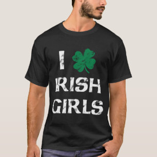 T-shirt I Love Irish Girls Vintage