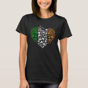 T-shirt I Love Irlande Happy St Patrick's Day Shamrocks He