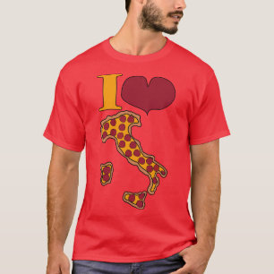 T-shirt I Love Italian Pizza