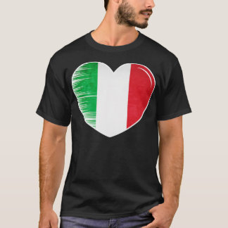 T-shirt I Love Italy My Home My Country 12
