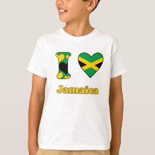 T-shirt I love Jamaica