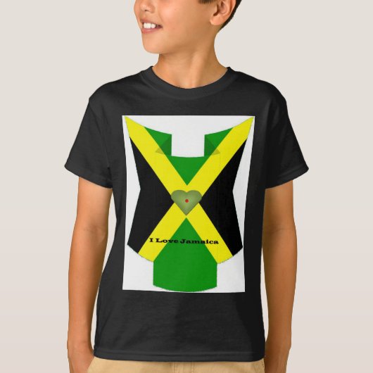 T-shirt I Love Jamaica Have a Nice Day and a Better Night (Devant)