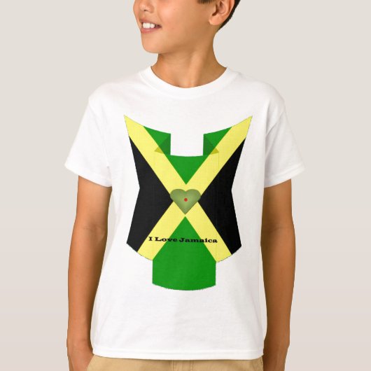T-shirt I Love Jamaica Have a Nice Day and a Better Night (Devant)
