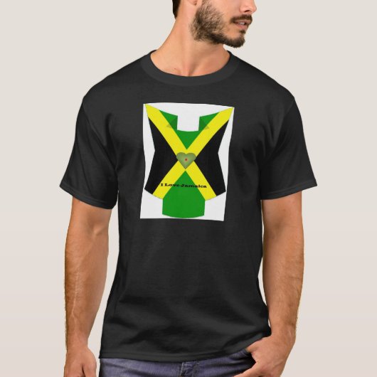 T-shirt I Love Jamaica Have a Nice Day and a Better Night (Devant)
