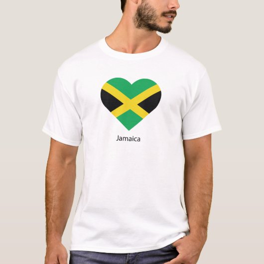 T-shirt I Love Jamaïque (Devant)