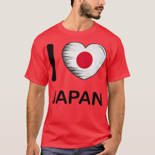 T-shirt I Love Japan My Home My Country 5