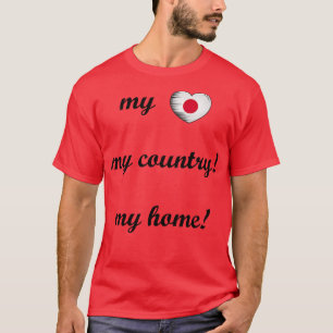 T-shirt I Love Japan My Home My Country 7