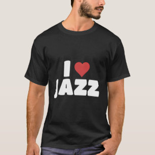 T-shirt I Love jazz