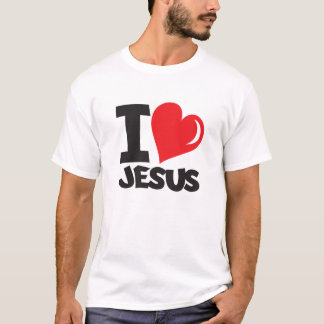T-shirt I love jesus