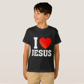 T-shirt I Love Jesus  (Devant entier)