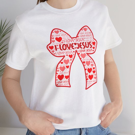T-SHIRT I LOVE JESUS BOWS