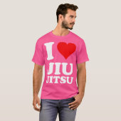 T-shirt I Love Jiu Jitsu (Devant entier)