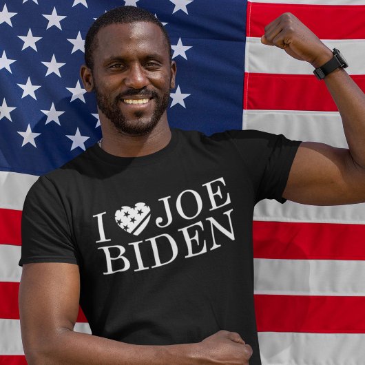 T-shirt I Love Joe Biden 2020