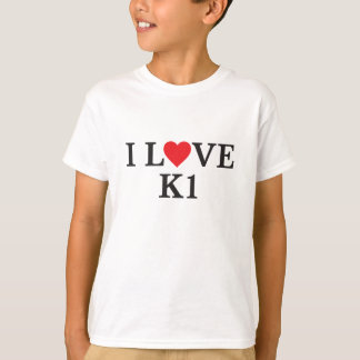 T-shirt I Love K1