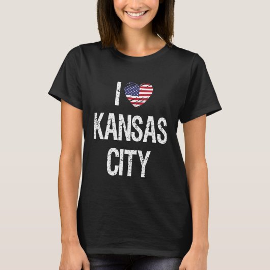 T-shirt I Love Kansas City (Devant)