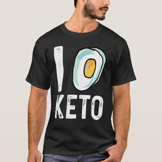 T-shirt I Love Keto Keto Outfit Keto (Devant)