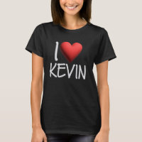 I Love Kevin Nom Hommes Personnalisés Guy BFF Ami