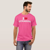 T-shirt I Love Kickboxing (Devant entier)