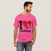 T-shirt I Love Kickboxing (Devant entier)