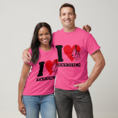 T-shirt I Love Kickboxing (Unisexe)